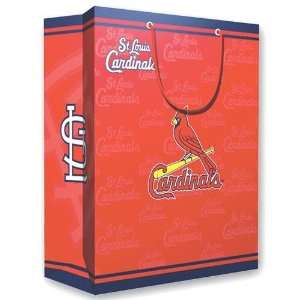  Saint Louis Cardinals MLB Medium Gift Bag (9.75 Tall 