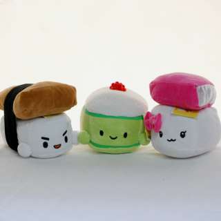 CUTE 6 Japan Sushi Pillow Plush Cushion Doll x7 SET Cupid Gift Shop 