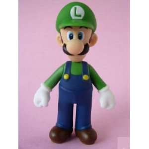  Super Mario Brothers 5 Luigi Figure: Toys & Games