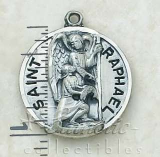 CREED St. Raphael LARGE Sterling Relief Medal NEW  