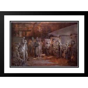  Dore, Gustave 38x28 Framed and Double Matted Tavern In 