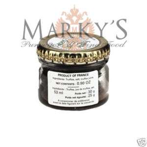 Black Winter Truffle 0.9oz Jar Whole Brushed from Asia  