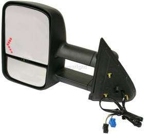 CHEVY GMC TRUCK TOWING MIRRORS PAIR POWER WITH GLASS TURN SIGNAL HEAT 