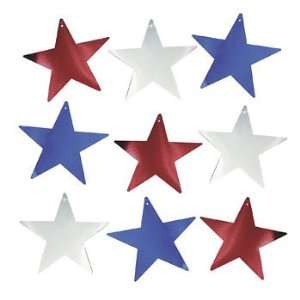  Red White & Blue Stars   Party Decorations & Wall 