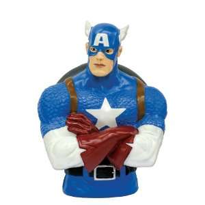  Marvel Captain America Bust Bank: Toys & Games