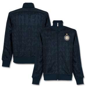   11 12 Inter Milan Authentic N98 Track Jacket   Navy: Sports & Outdoors