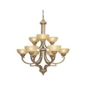  Dolan Designs Palomino Nine Light Chandelier  Sonora 