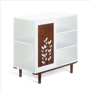  Ray Storage Unit with Vine Panel Base Finish Hazelnut 