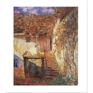  Claude Monet   Die Treppe Canvas: Home & Kitchen