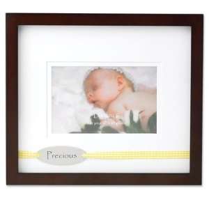  Precious Picture Frame with Double Mat in Dark Walnut 