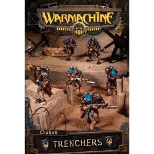  Warmachine Cygnar Trenchers Unit Box Set (6) Toys & Games