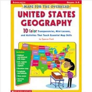   Overhead United States By Scholastic Teaching Resources: Toys & Games