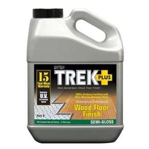 ABSOLUTE COATINGS 97021 TREK PLUS WOOD FLOOR FINISH SEMI GLOSS PLUS 14 