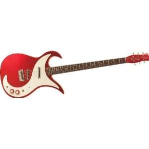  Danelectro Wild Thing Baritone Electric Guitar Candy Apple 