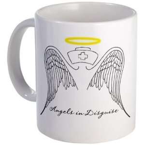  Angels in Disguise Coffee Nurse Mug by  Kitchen 