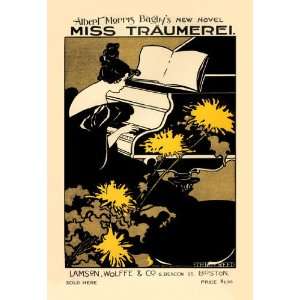  Miss Traumerei 12x18 Giclee on canvas