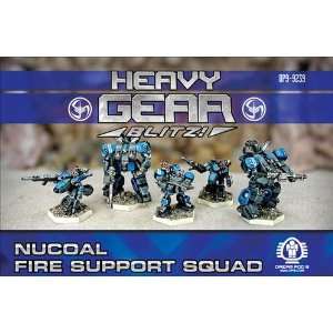    Heavy Gear Blitz NuCoal   Fire Support Squad Toys & Games