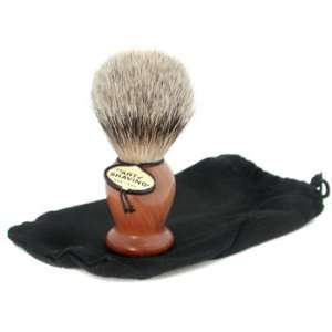 com Decorative Shaving Brush ( Handcrafted )   Fine Badger Thuja Wood 