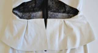   Dress 10 UK 14 NWT $495 Peplum Seen on Lucy Hale & Audrina Patridge