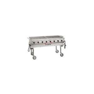   LPG 60 SS LP   60 in Modular Radiant Transportable Stainless Grill, LP