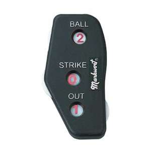  Markwort Large 3 Dial Baseball Umpire Indicators BLACK 3 