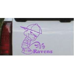   0in    Pee On Ravens Car Window Wall Laptop Decal Sticker: Automotive