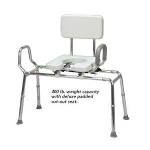  Padded Sliding Transfer Bench with Cut Out Seat   Model 