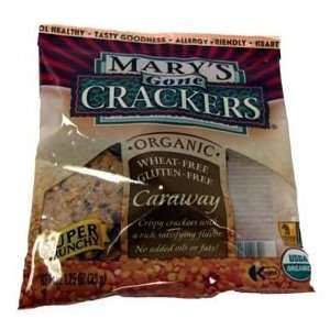 Marys Gone Crackers® Organic Crackers   Caraway (Case of 100)