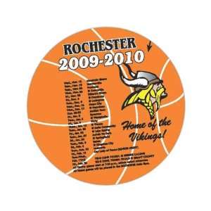 Basketball Schedule Magnet   Indoor