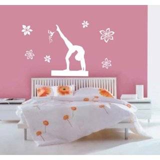 Large  Easy instant decoration wall sticker wall mural Sport Gymnastic 
