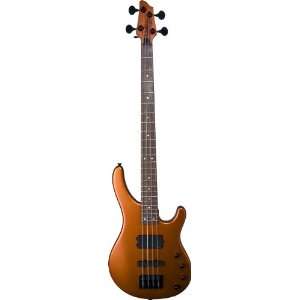   Electric Bass, The Hammer, Matte Tangerine Musical Instruments