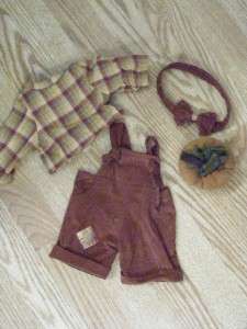 TEDDY BEAR AUTUMN FALL OUTFIT PUMPKIN BOYDS BEAR FITS 12 TO 15 IN 