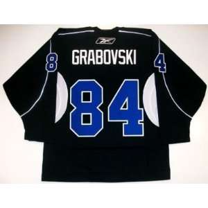 Mikhail Grabovski Toronto Maple Leafs Black Rbk Jersey   XX Large 