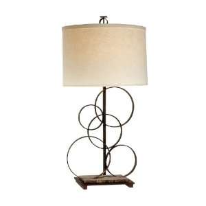   Lighting TT5655 Acropolis Table Lamp, Antique Bronze: Home Improvement