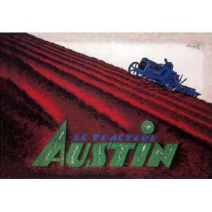  Exclusive By Buyenlarge Le Tracteur Austin 12x18 Giclee on 