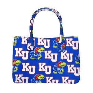   KU Kansas University Jayhawks Handbag by Broad Bay: Sports & Outdoors