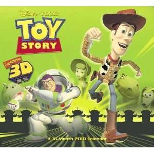  Toy Story & Beyond in 3 D 2010 Wall Calendar Office 