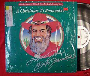 Little Joe y La Familia A Christmas To Remember Spanish LP Piranha 