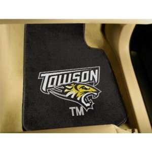 Towson Tigers NCAA Car Floor Mats (2 Front): Sports 