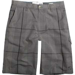 Fox Racing Ruskie Mens Short Fashion Pants   Charcoal Heather / Size 