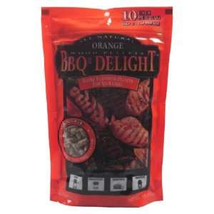  BBQrs Delight Orange Wood Pellets 1lb Bag Patio, Lawn 