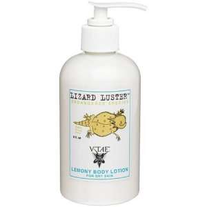  VTae Lizard Luster Lemony Body Lotion, 8 Ounce Pump (Pack 