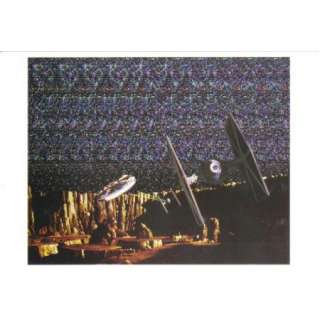 Star Wars Magic Eye Optical Illusion 4 x 6 Postcard #1  