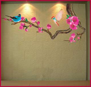 wall decor stickers mural decals art japanese apricot flower graphic