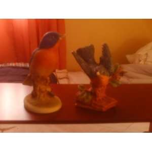  LIFTON,EXCLUSIVES, BIRDS SMALL BLUE JAY AND A MED BLUE 