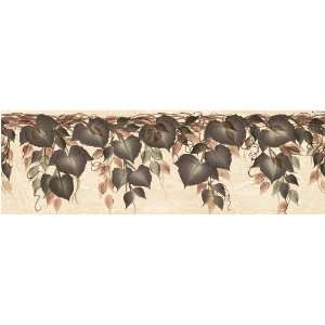   For Kitchen, Bedrooms, and Baths Ivy Wall Border, 6.8 Inch by 180 Inch