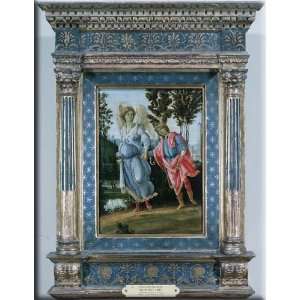   Angel 12x16 Streched Canvas Art by Lippi, Filippino: Home & Kitchen