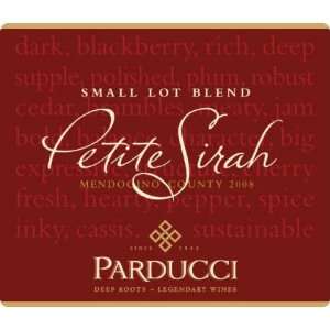  2008 Parducci Mendocino Small Lot Blend Petite Sirah 750ml 