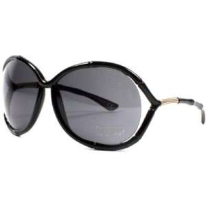 Tom Ford Claudia TF75 FT75 Sunglasses Col. B5 Black New Authentic 