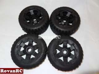   Road Dawg Style Tires, on HD Rims fits HPI 1/5 Baja 5B Buggy   